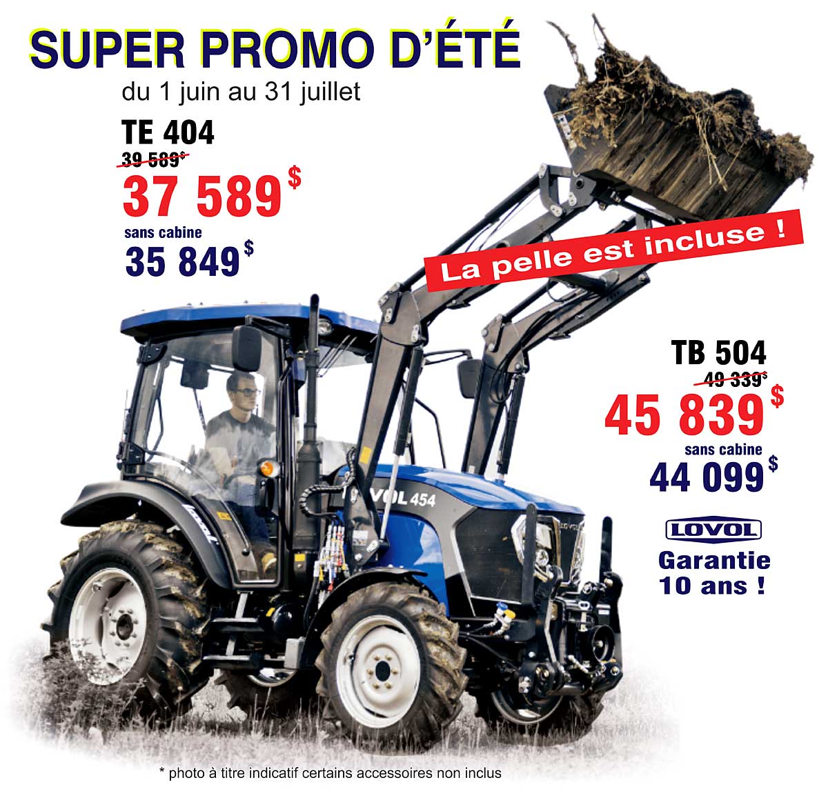 tracteur compact Lovol