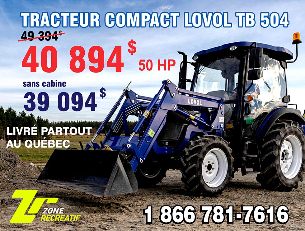 Tracteur compact Lovol 2022