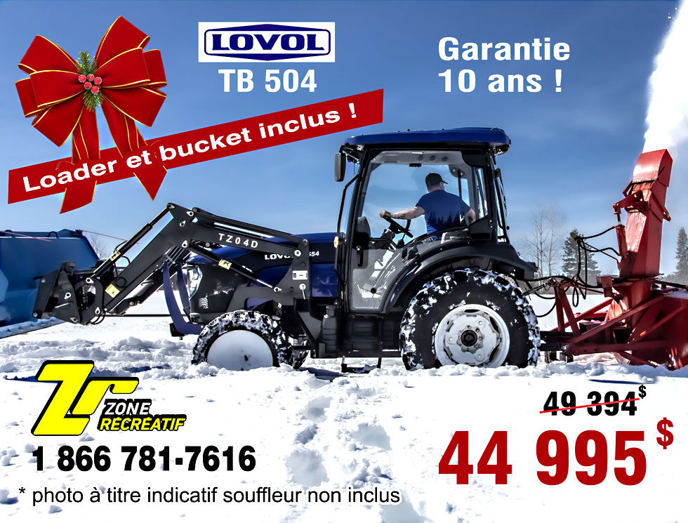 Tracteur Lovol TB504